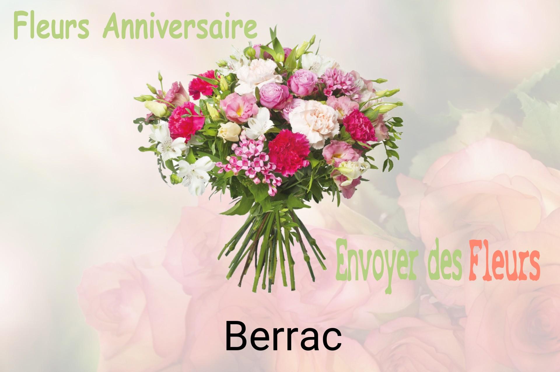 Bouquet de fleurs d’anniversaire livré à Berrac